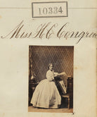 Miss H.E. Congreve NPG Ax60048
