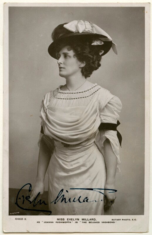 Evelyn millard as joanna rushworth in 'the beloved vagabond' npg ax160446