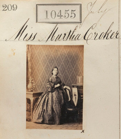 Miss Martha Croker NPG Ax60169