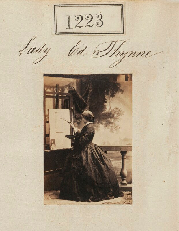 Lady cecilia anne mary thynne (née gore) npg ax50662