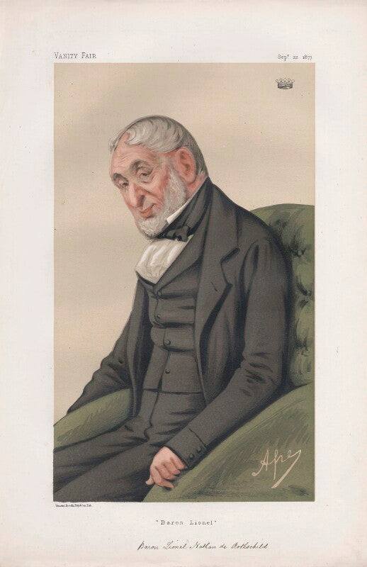 Lionel nathan de rothschild ('men of the day. no. 48.') npg d43815
