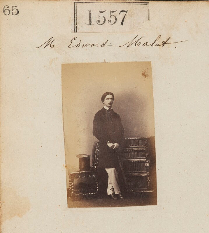 Sir edward baldwin malet, 4th bt npg ax50951