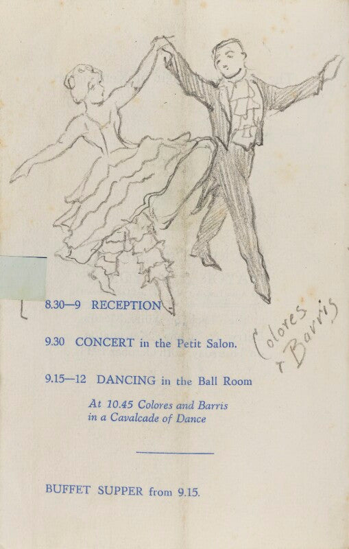 'colores & barris' (marie colores; barri chatt) npg d43245b