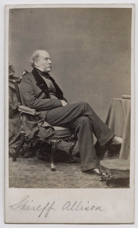 Sir archibald alison, 1st bt npg ax39800