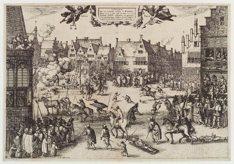 'The Execution of the Conspirators in the Gunpowder Plot' (Guy Fawkes) NPG D20306