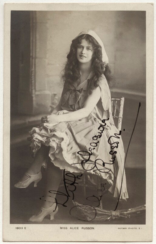 Alice russon as cinderella npg x22141