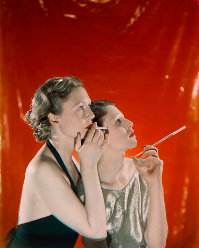 Melita bell and unidentified model npg x220439