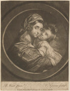 Elizabeth West (née Shewell); Raphael West NPG D14480