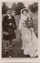 John Crichton-Stuart, 4th Marquess of Bute; Augusta Mary Monica (née Bellingham), Marchioness of Bute NPG x198198