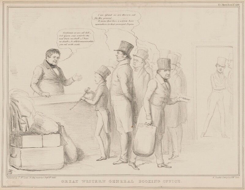 Great western general booking office npg d41433