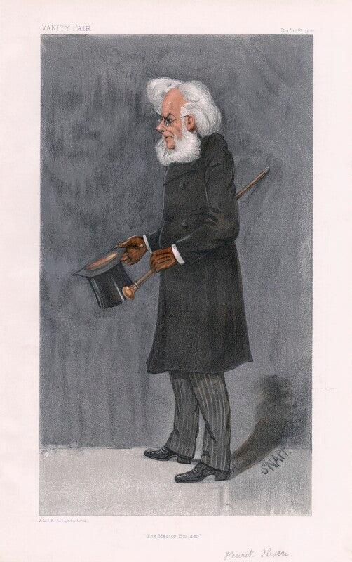 Henrik ibsen ('men of the day. no. 831.') npg d45096