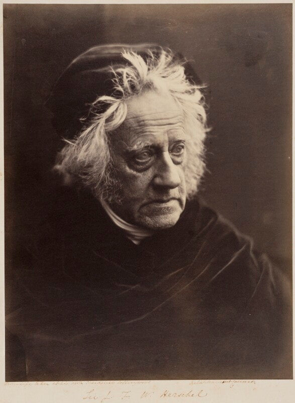Sir john frederick william herschel, 1st bt npg p213