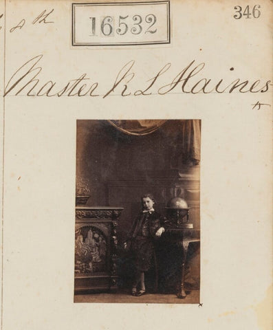 Master R.L. Haines NPG Ax64441