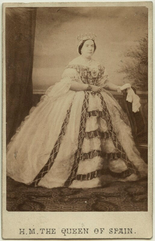 Queen isabella ii of spain npg x74376
