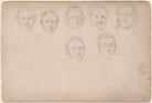 Seven unknown sitters NPG D23313(5)