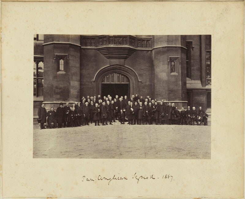 'pan anglican synod, 1867' npg ax139190