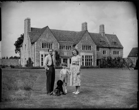 Sir James Heron Walker, 5th Bt; Sir Victor Stewart Heron Walker, 6th Bt; Angela Margaret (née Beaufort), Lady Walker NPG x78399