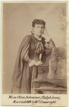 Olive Emilie Albertina Schreiner NPG x128457