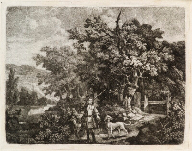 Huntsman and greyhounds npg d11816