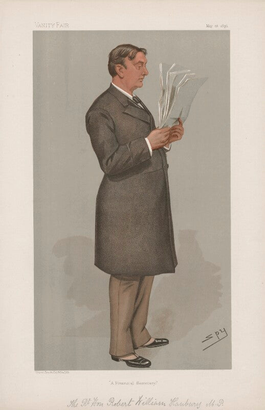 Robert william hanbury ('statesmen. no. 671.') npg d44805
