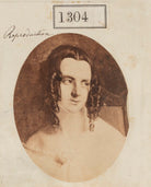 Reproduction of a painting of an unknown woman NPG Ax50707