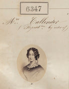 Mrs Callender NPG Ax56292