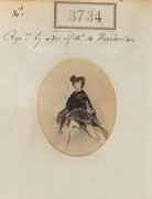 Mrs Henderson ('Reproduction by order of Mr M. Henderson') NPG Ax53130