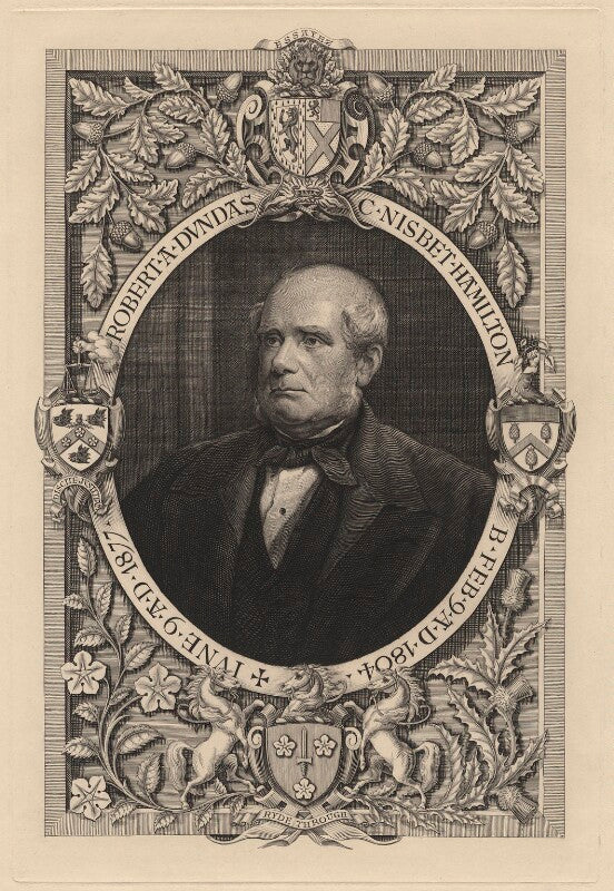 Robert adam nisbet hamilton (né dundas) npg d21190