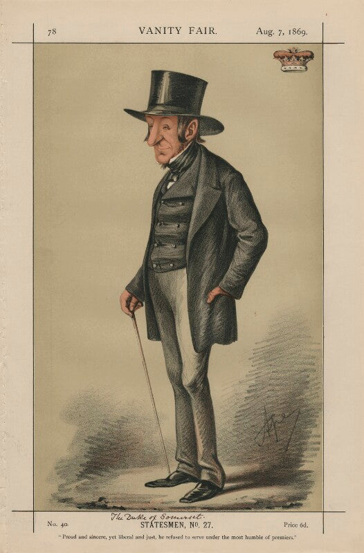 Edward seymour, 12th duke of somerset ('statesmen, no. 27.) npg d43391