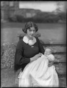 Elizabeth Joyce (née Glanley), Lady Scott; Anthony Percy Scott NPG x37218