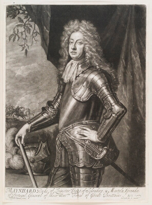 Meinhard de schomberg, 3rd duke of schomberg npg d11562