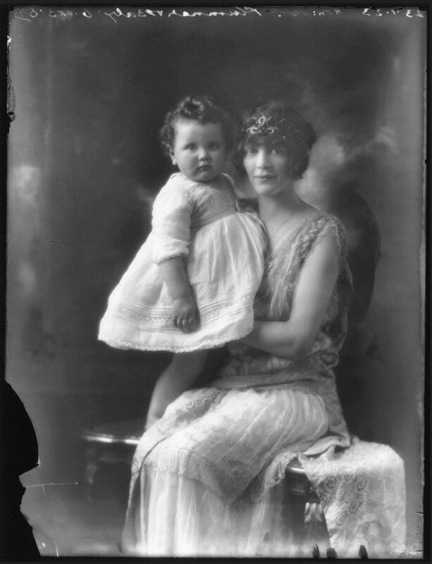 Anne cynthia veronica tempest leapman (née plumer); anne monica georgiana plumer (née tempest hicks), viscountess plumer npg x122249