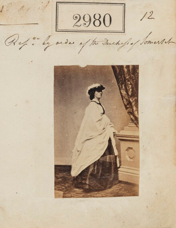 'reproduction by order of the duchess of somerset' npg ax52378