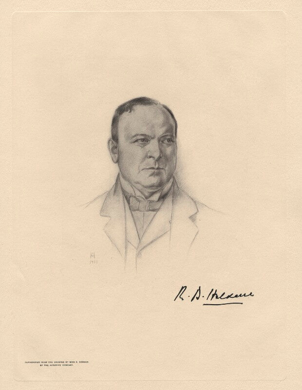 Richard burdon haldane, viscount haldane npg d20782