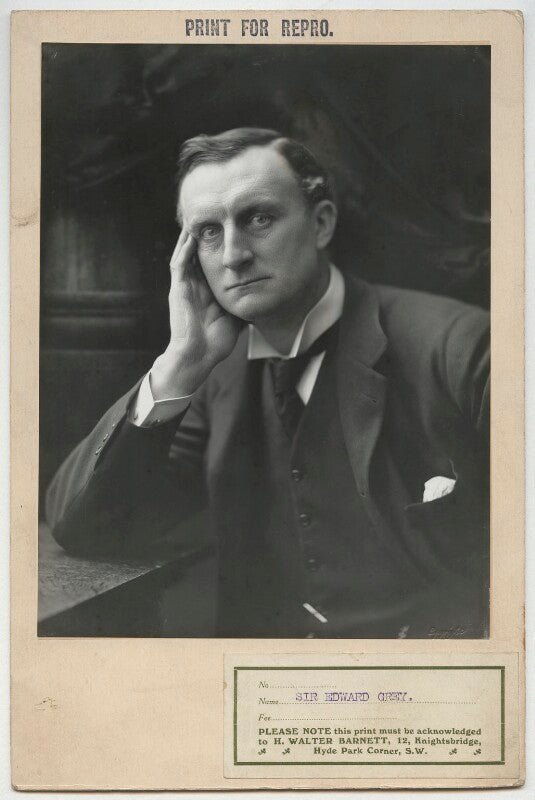 Edward grey, 1st viscount grey of fallodon npg x8019