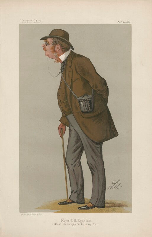 Major george mark leycester egerton ('major egerton') ('men of the day. no. 437.') npg d44452
