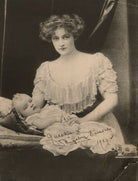 Lady Marjorie Blanche Eva Beckett with her son NPG x132873