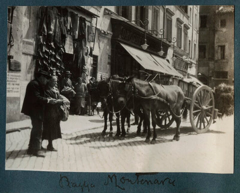 'Piazza Montanara, Rome' NPG Ax143274