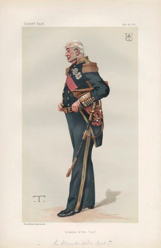 Sir alexander milne, 1st bt ('men of the day. no. 260.') npg d44078