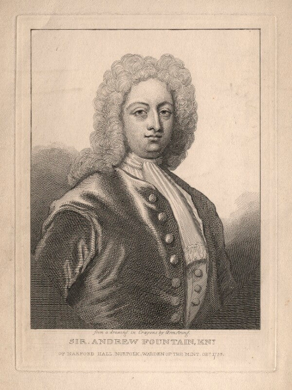 Sir andrew fountaine npg d8774
