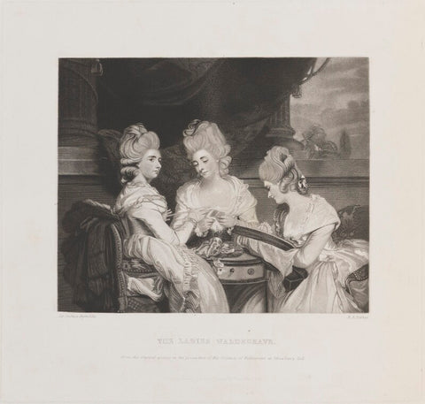 'The Ladies Waldegrave' NPG D14695