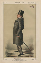 Edward Henry Stanley, 15th Earl of Derby ('Statesmen, No. 21. "He speaks with one party and acts with the other."') NPG D43385