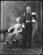 Mary Le Mesurier (née Paint), Lady Mander; Sir Charles Tertius Mander, 1st Bt NPG x74905