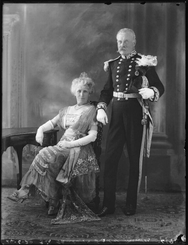 Mary le mesurier (née paint), lady mander; sir charles tertius mander, 1st bt npg x74905