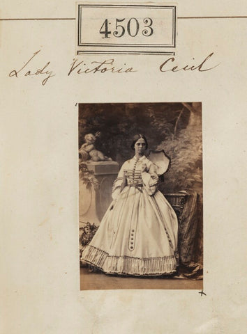 Victoria (née Cecil), Lady Carbery NPG Ax54515