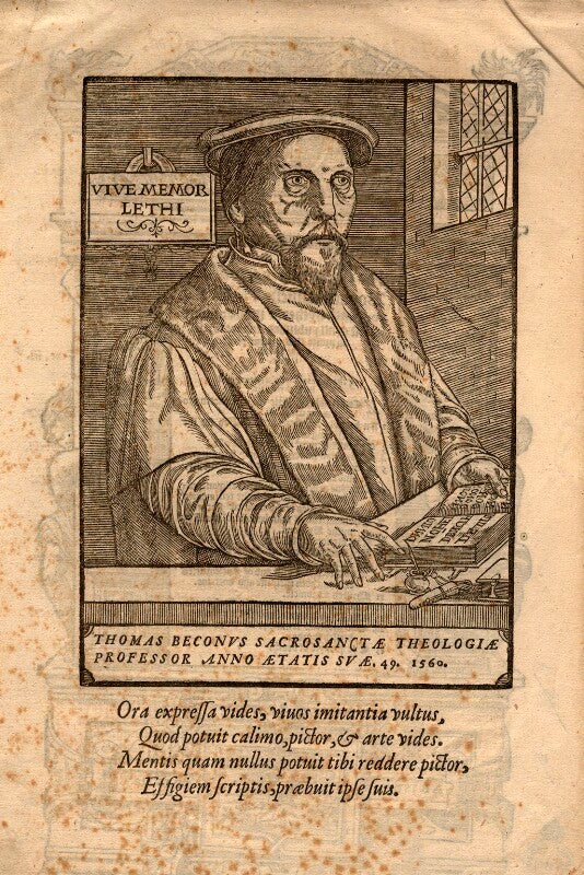 Thomas becon npg d11174