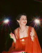 Hammond & Griffiths Firelight Study (Joan Mather, later Baroness Shawcross) NPG x220525