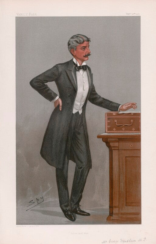 George wyndham ('statesmen. no. 728.') npg d45031