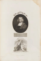 John Ray with 'Britannia crowning Ray as the Prince of English Botanists' NPG D34356
