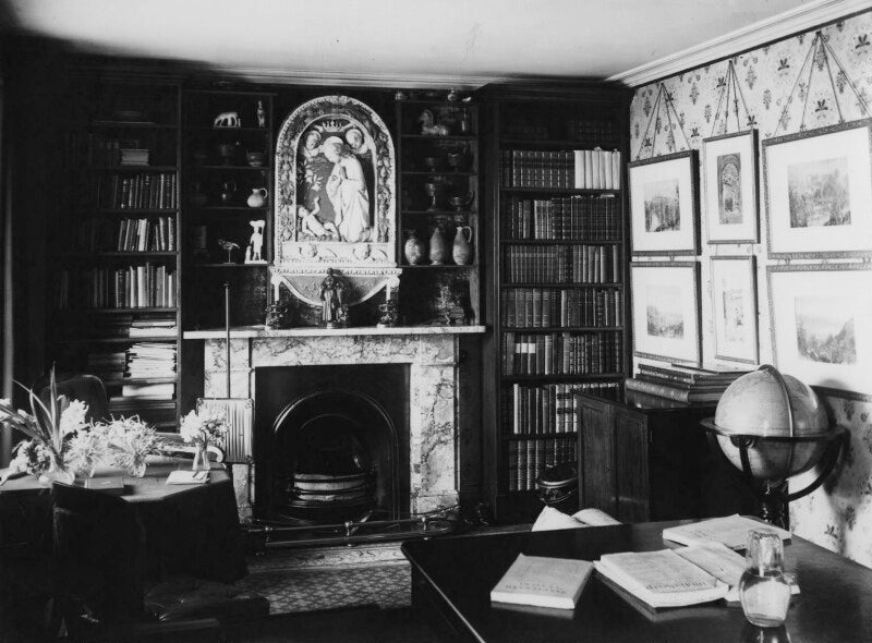 View of john ruskin's study npg x12193